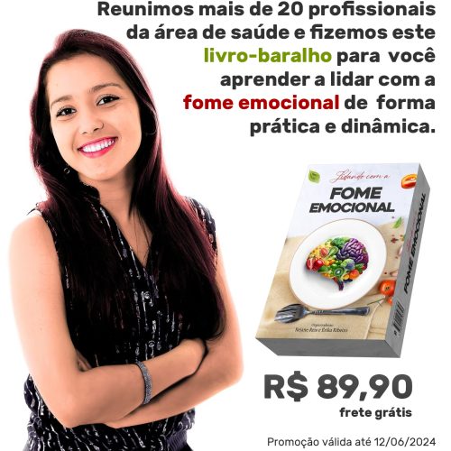 Divulgação do livro 'Lidando com a fome emocional'