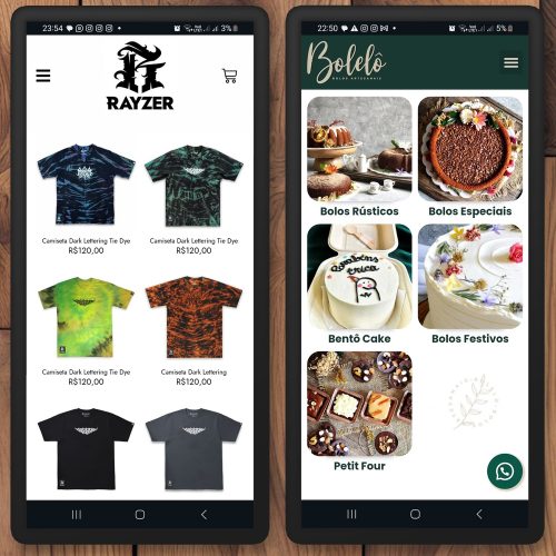 Ecommerce - Rayzer [ @rayzershop ] e Bolelô [ @bolosbolelo ]